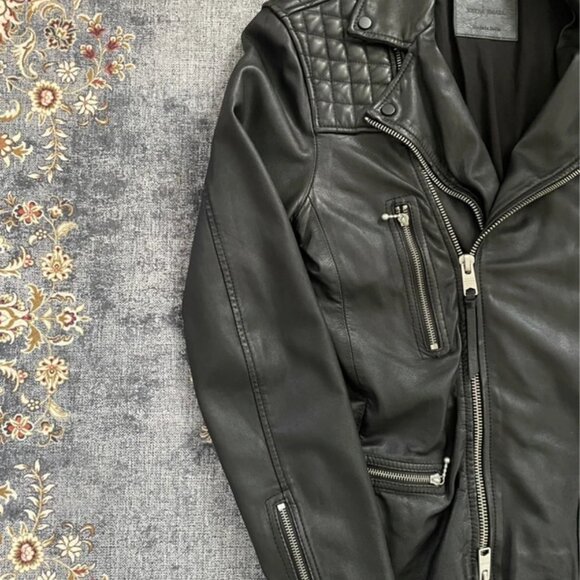Perfecto All Saints genuine leather jacket - Picture 2 of 9